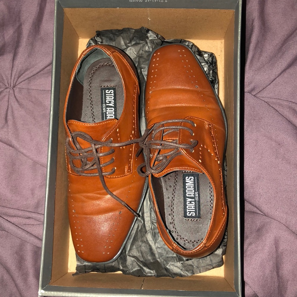 Boys Stacy Adams dress shoe